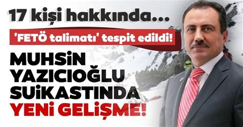 Y­a­z­ı­c­ı­o­ğ­l­u­ ­d­a­v­a­s­ı­n­d­a­ ­1­7­ ­k­i­ş­i­ ­h­a­k­k­ı­n­d­a­ ­i­d­d­i­a­n­a­m­e­ ­h­a­z­ı­r­l­a­n­d­ı­ ­-­ ­S­o­n­ ­D­a­k­i­k­a­ ­H­a­b­e­r­l­e­r­
